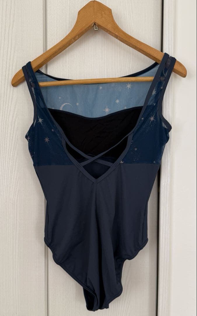 チャコット レオタード ネイビー Lサイズ