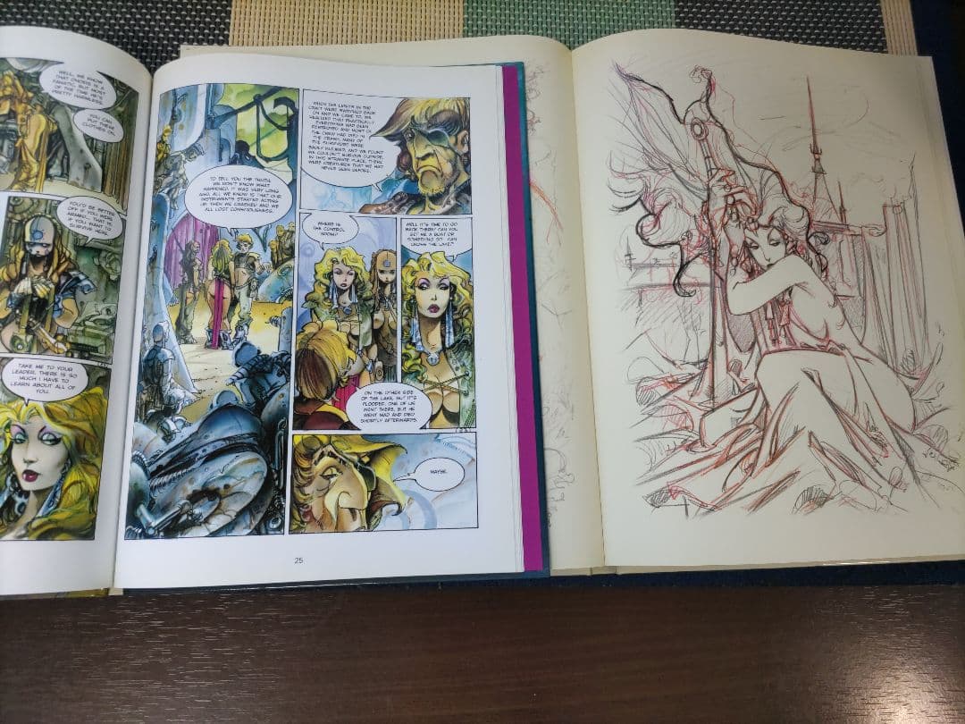 希少 アメコミ Alfonso Azpiri 作品4点