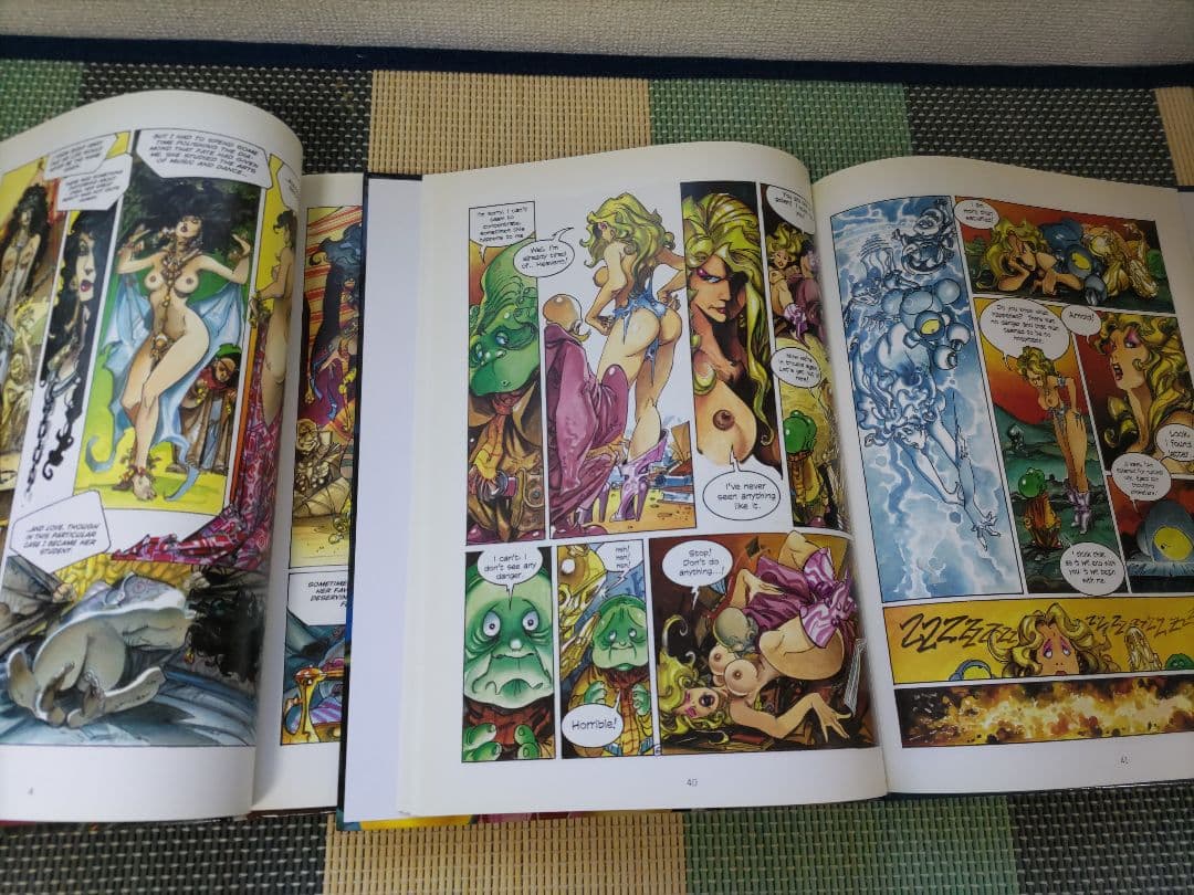 希少 アメコミ Alfonso Azpiri 作品4点