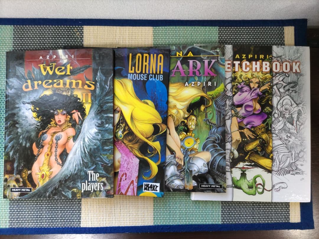 希少 アメコミ Alfonso Azpiri 作品4点