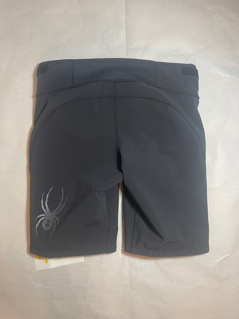 SPYDER ブラック インナーパンツ ジッパー付きレディース