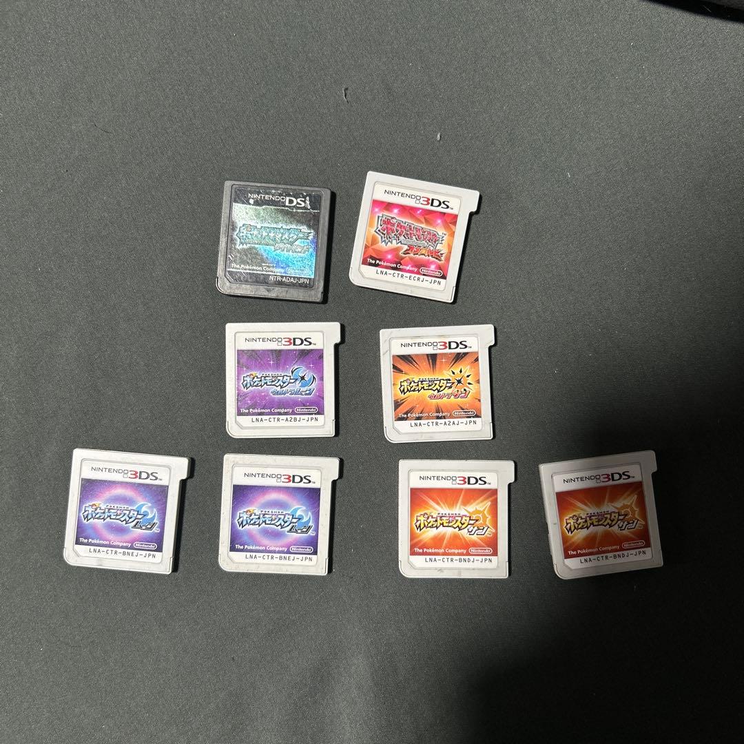 【値下げ】ポケットモンスター ニンテンドー3DS、ds8点セット