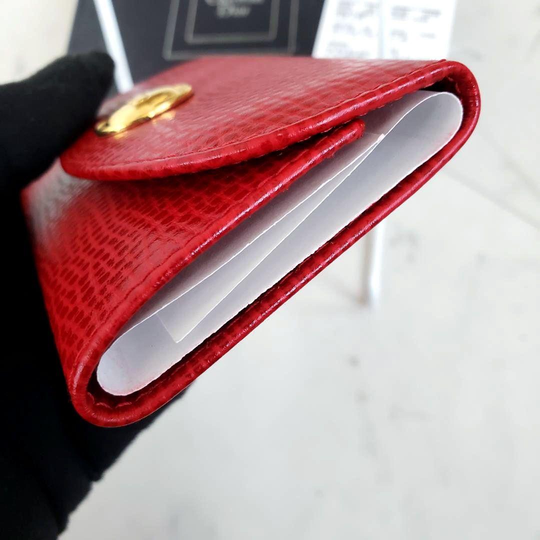 極美品 クリスチャンディオール キーケース 6連 ヴィンテージ 赤 CD 箱付き