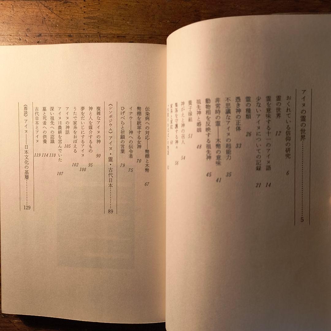 アイヌの霊の世界 藤村久和