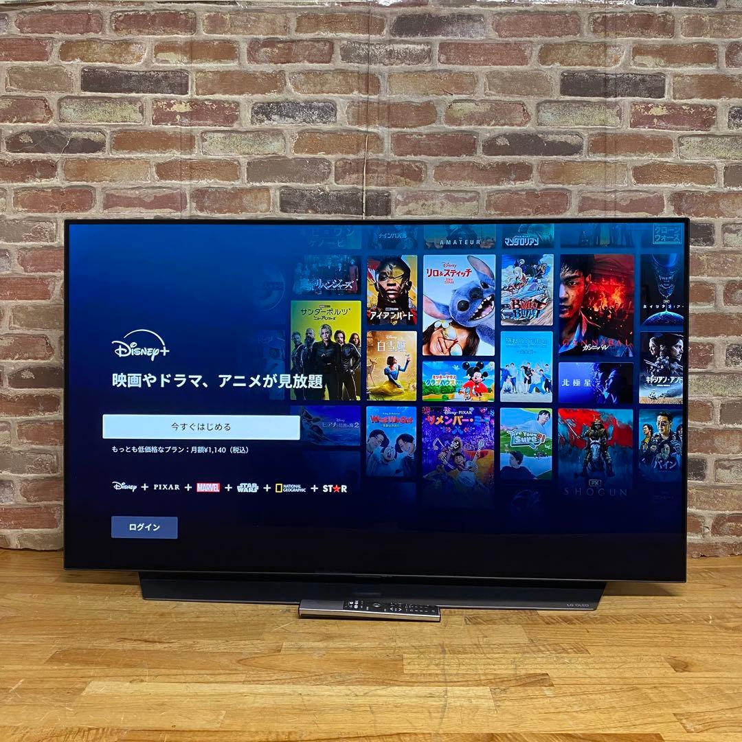 LG 48V型 4K 有機ELテレビ OLED48C2PJA 動画配信アプリ搭載