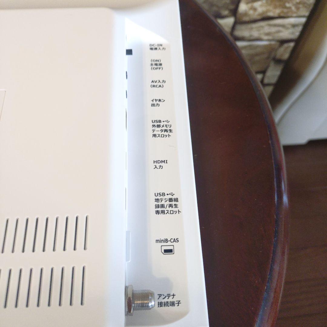 OVER TIME 17インチ ポータブルテレビ 別売りのテレビ接続ケーブル付き