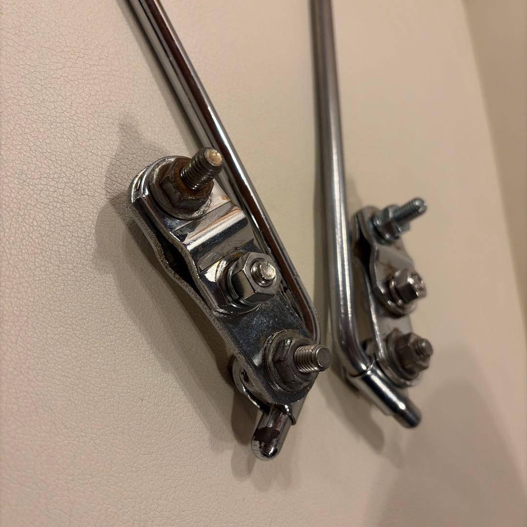 2本セットVespaミラーバーlambretta