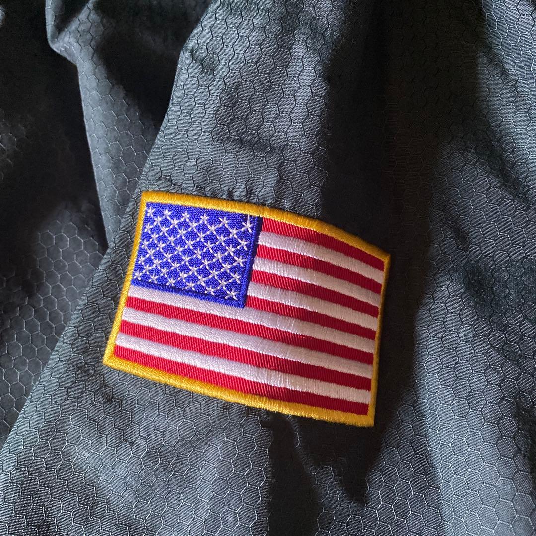 【10%割可】新品アスレチックススタジアムジャンパーダークグリーン系39960円