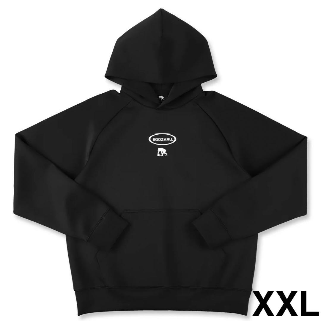 新品　XXL エゴザル　EGOZARU バスケット スウェット　パーカー　黒