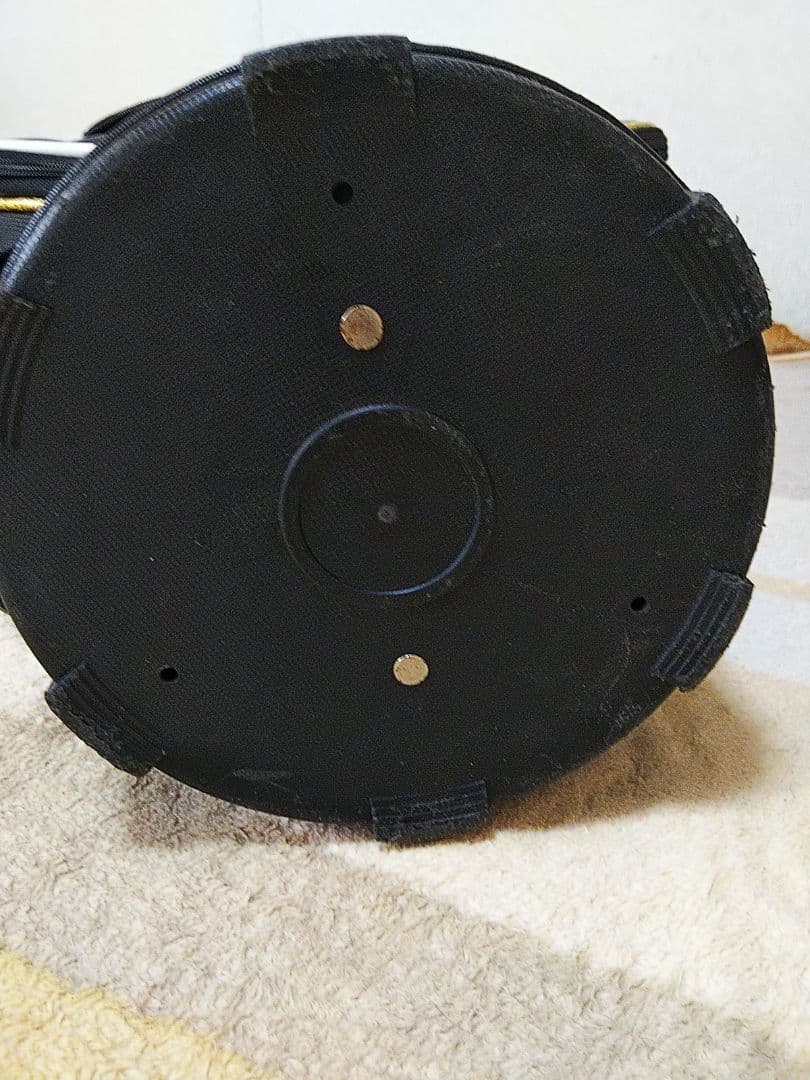 ルコック　レディース 黒と金文字のゴルフバック、黒