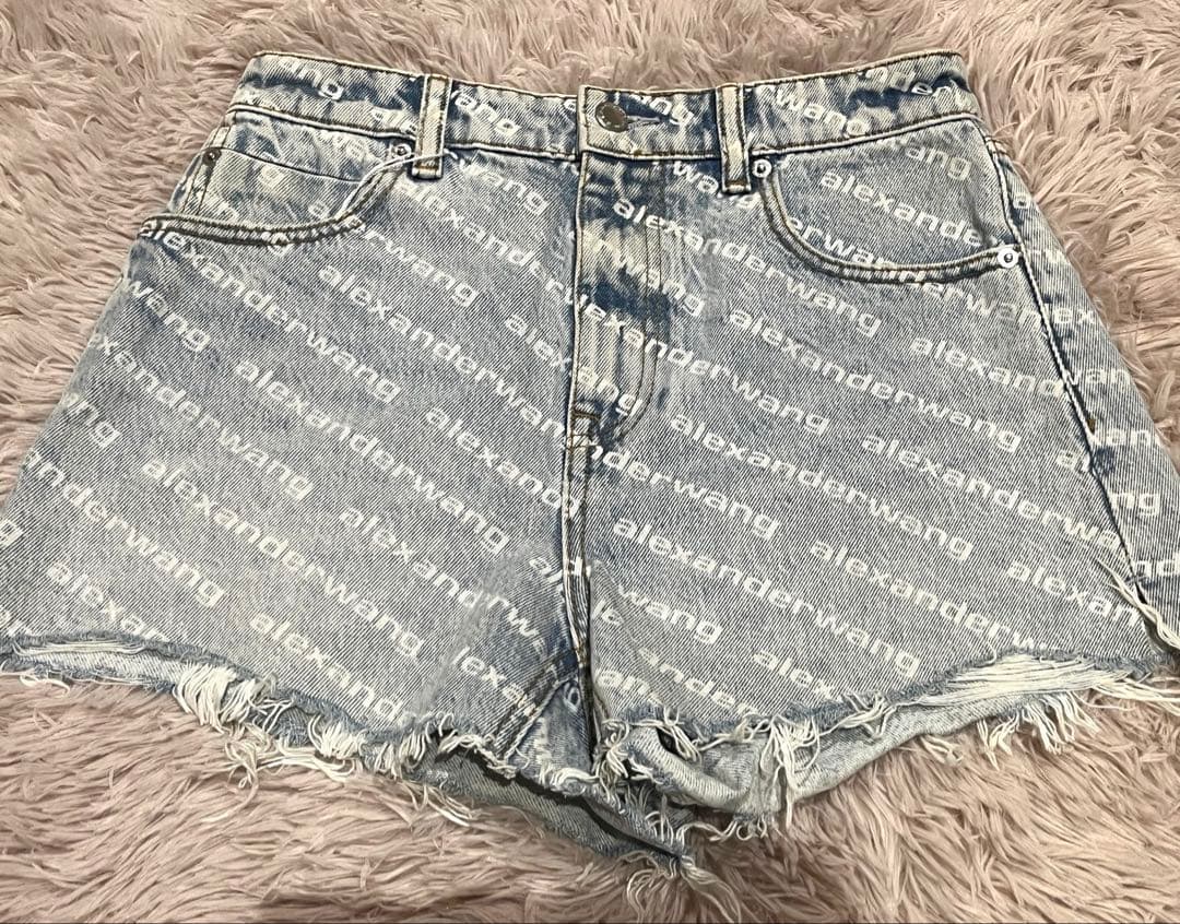 Y*可様 【最安値】Alexander Wang Bite デニムショートパンツ