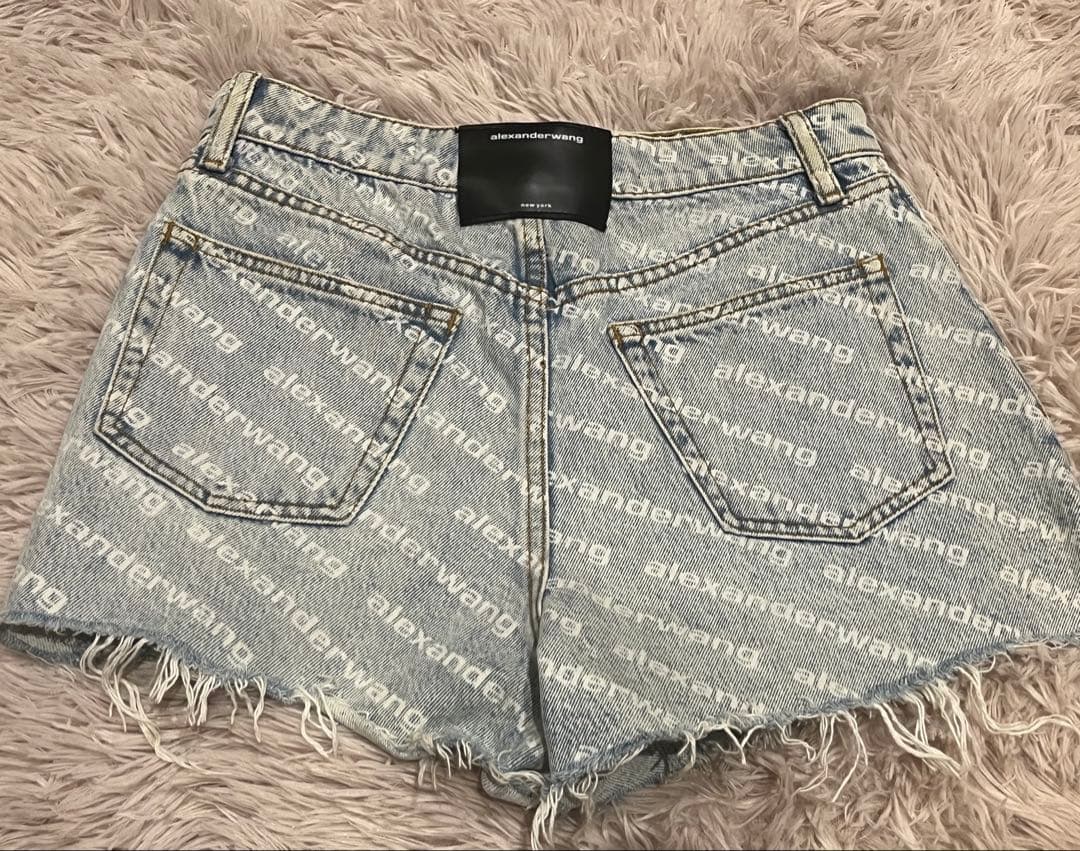 Y*可様 【最安値】Alexander Wang Bite デニムショートパンツ