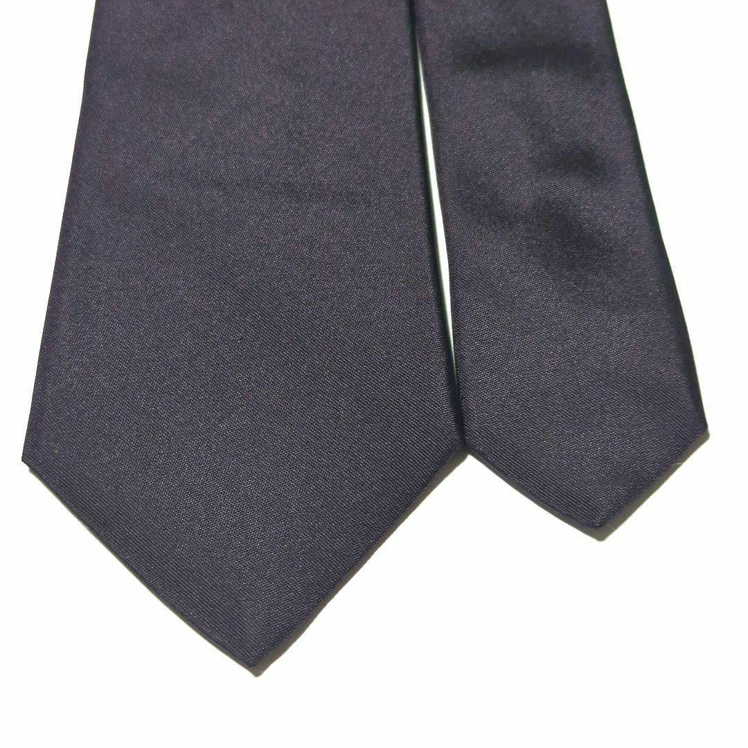 美品 ディオールオム ネクタイ ソリッド 無地 ビジネス ハイブラ 高級 紫