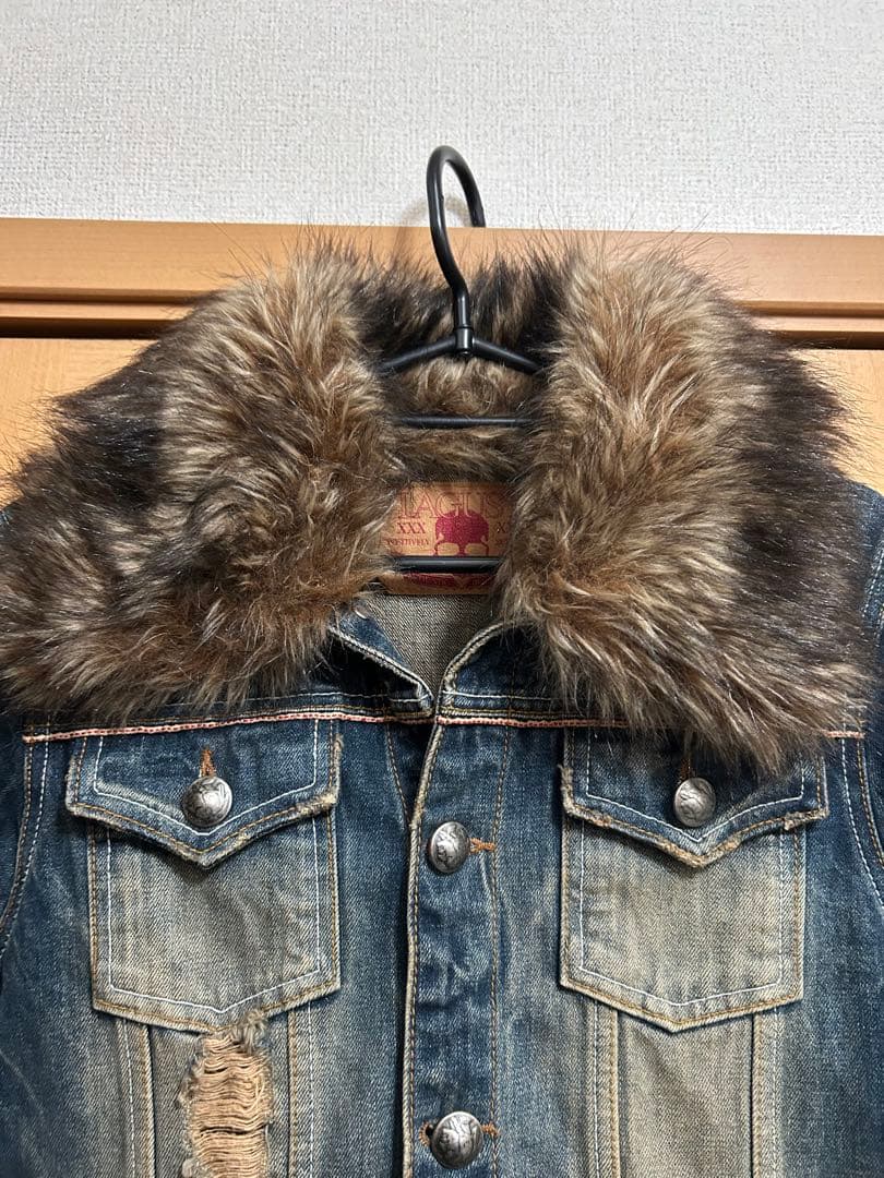 ジャケット・アウター 00s LAGUST denim jacket japanese label