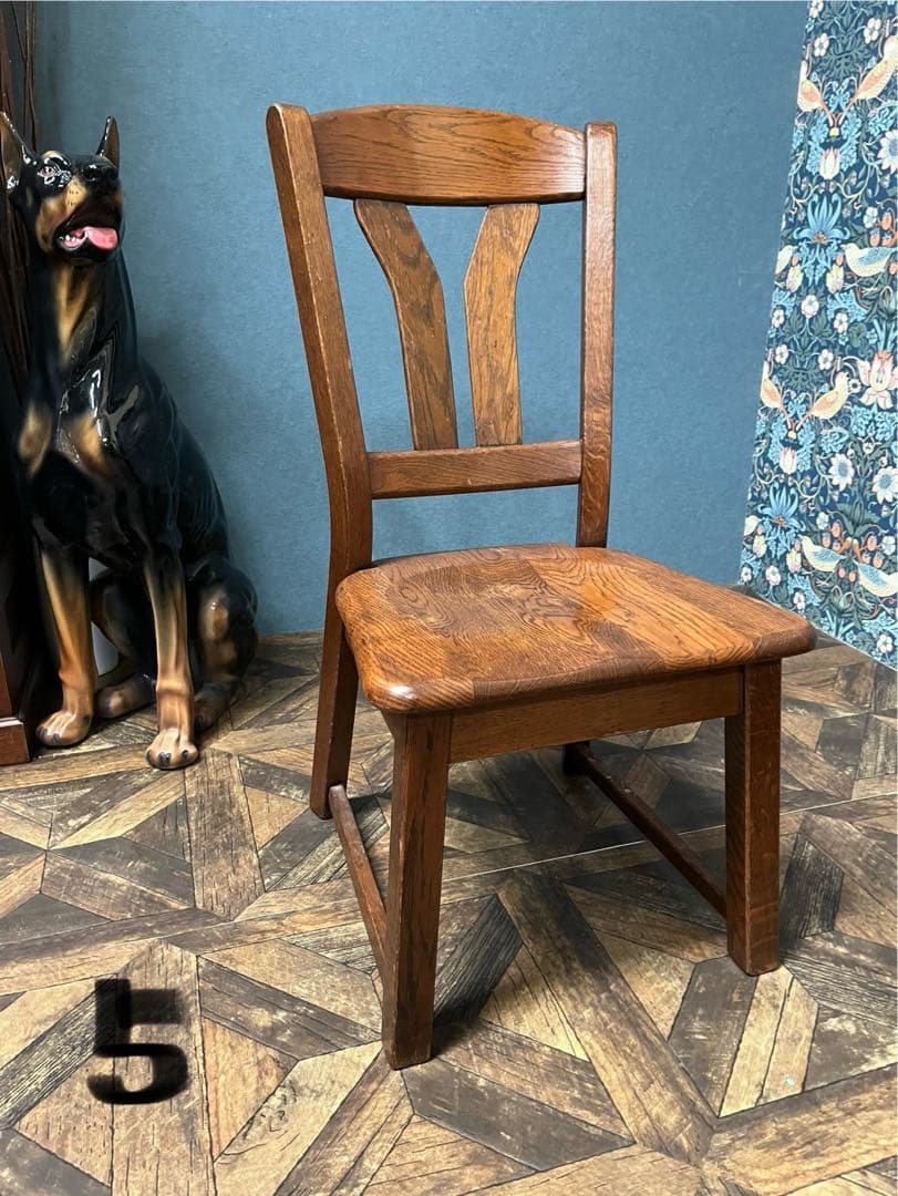 オランダ製 ⑤ ダッチカントリー ダイニングチェア 椅子 インテリア 昭和レトロ