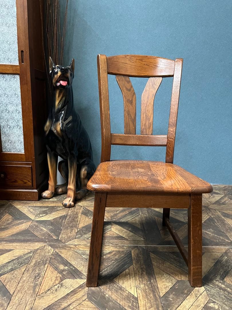 オランダ製 ⑤ ダッチカントリー ダイニングチェア 椅子 インテリア 昭和レトロ