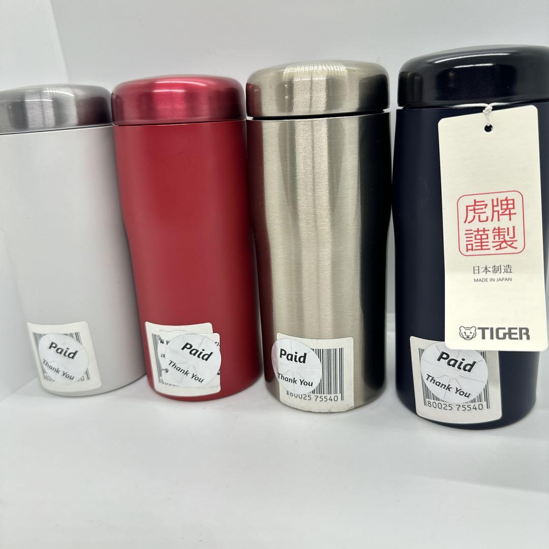【店頭展示品】タイガーTIGER 真空断熱ボトルMJF-A038 4本まとめ売り