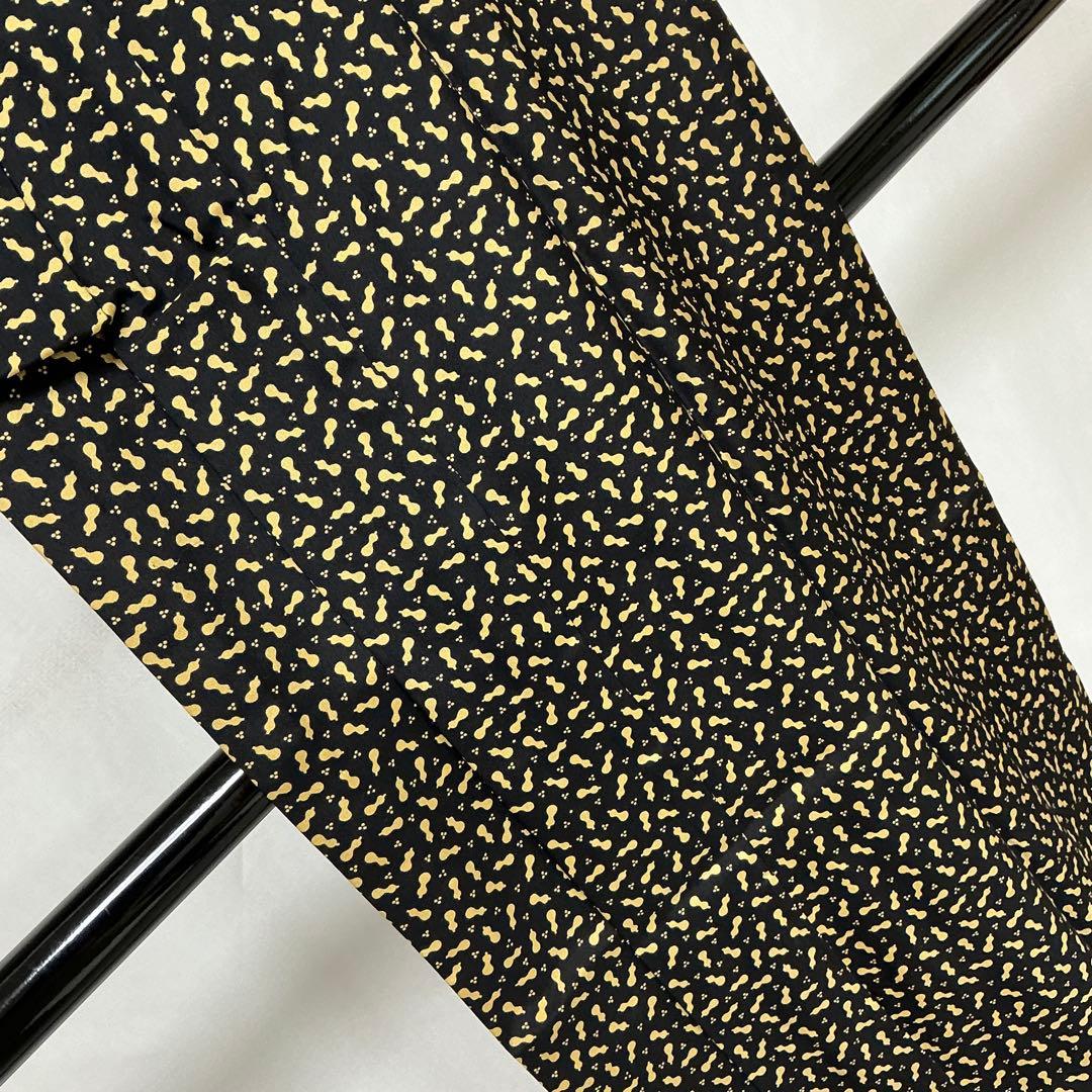 b160 正絹単衣　やまと誂製　長襦袢　半衿付　バチ衿　未使用しつけ付極美品着物