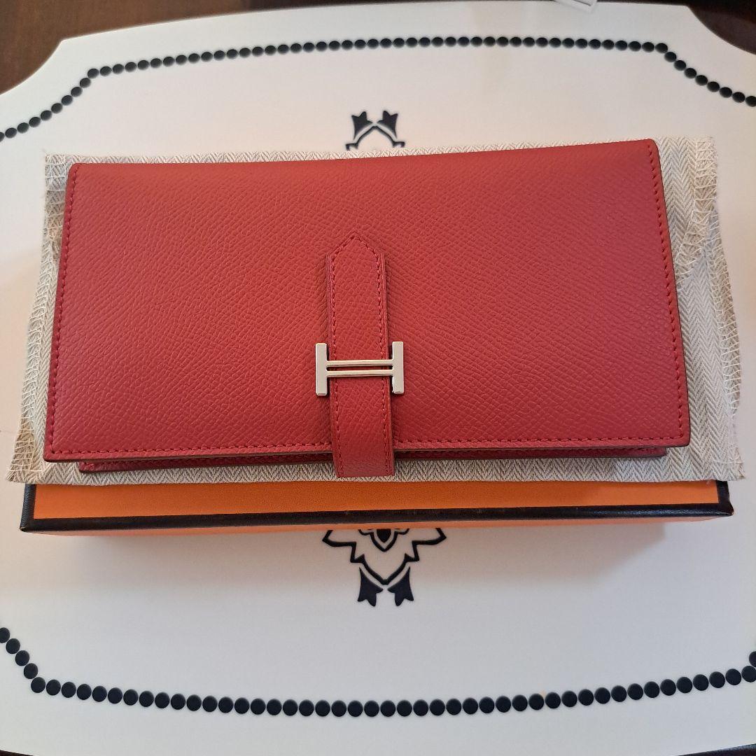 HERMES エルメス ノベルティ 二つ折り長財布