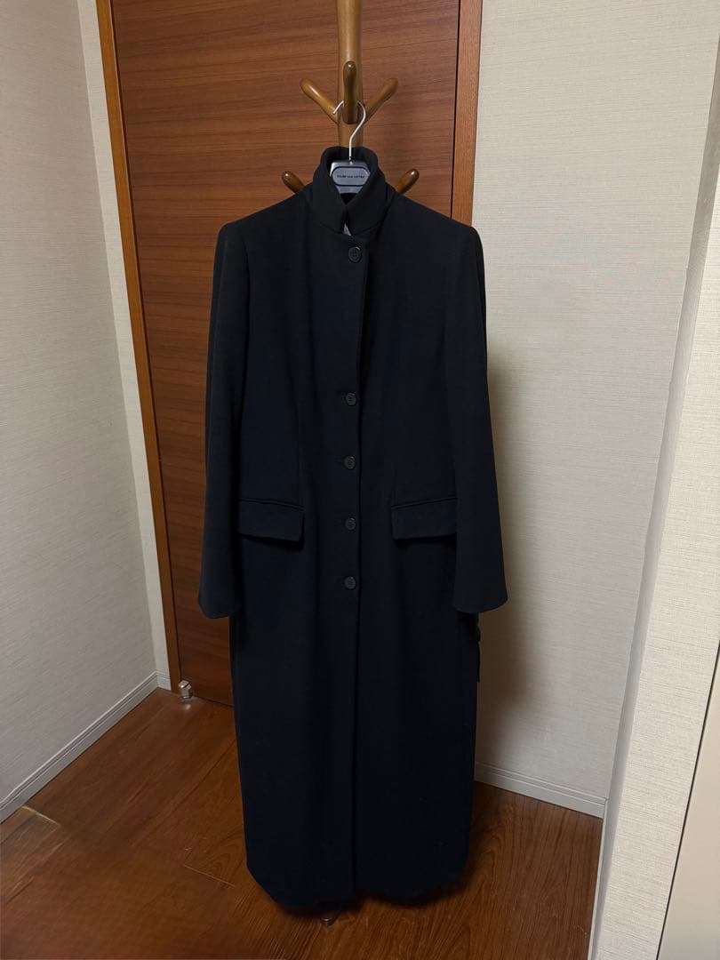 T*K様 ARMANI COLLEZIONI アルマーニ ロングコート 黒 カシ