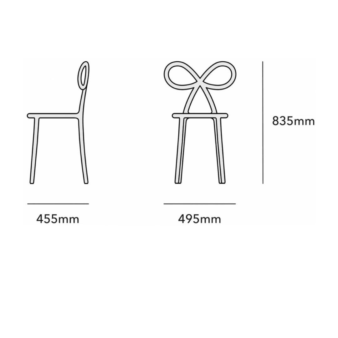 希少カラー Qeeboo NIKA ZUPANC リボンチェア