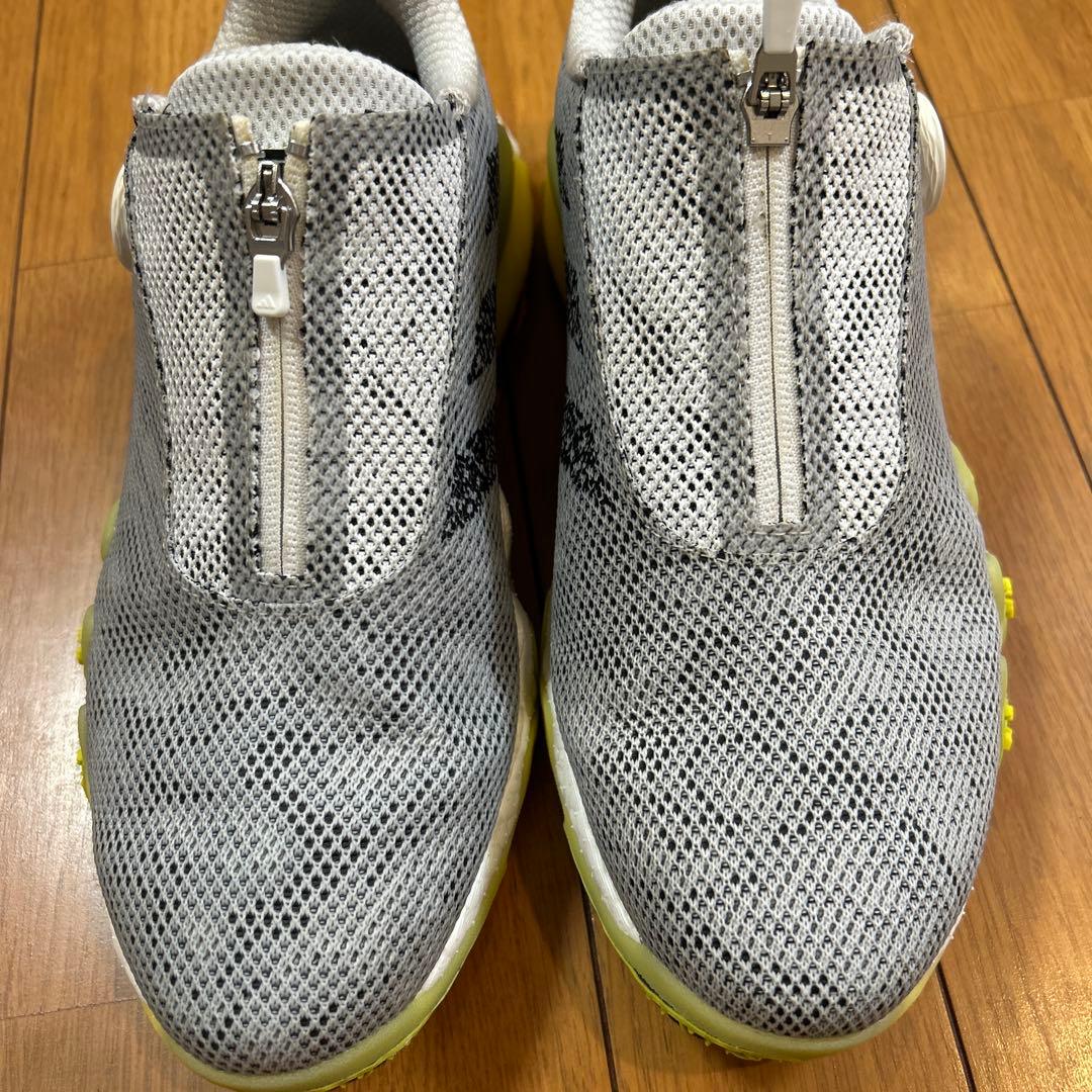 アディダス ゴルフシューズ グレー/イエロー