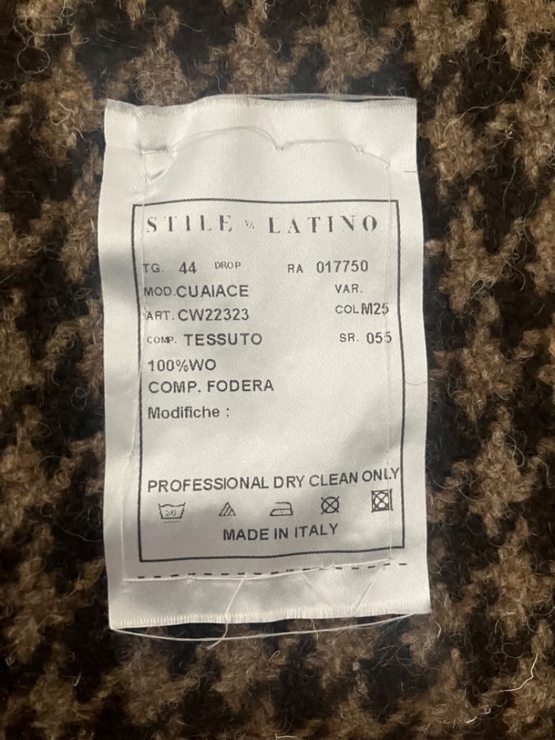 stile latino コート 44 46