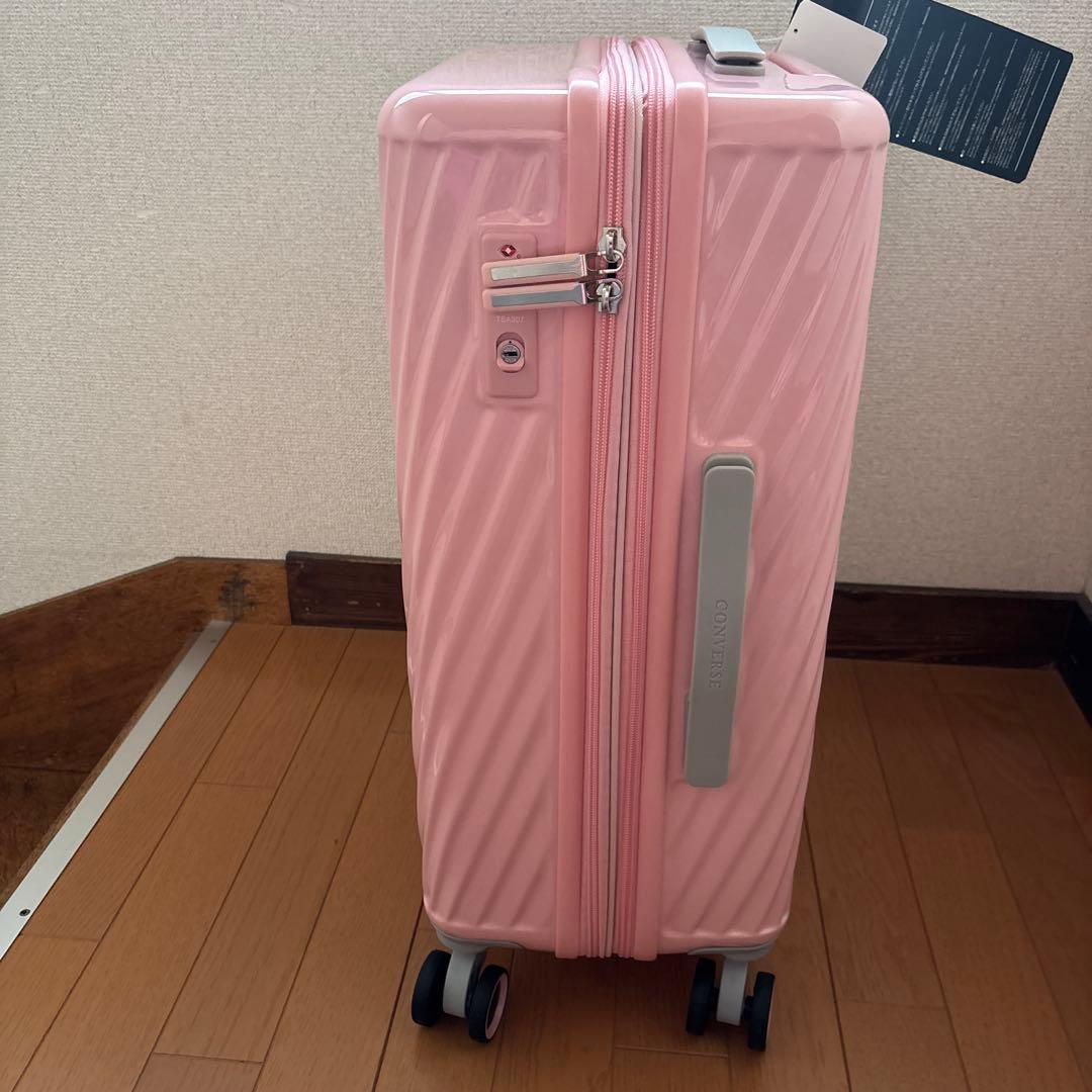 CONVERSE ピンク キャリーケース マリークヮント枕付き
