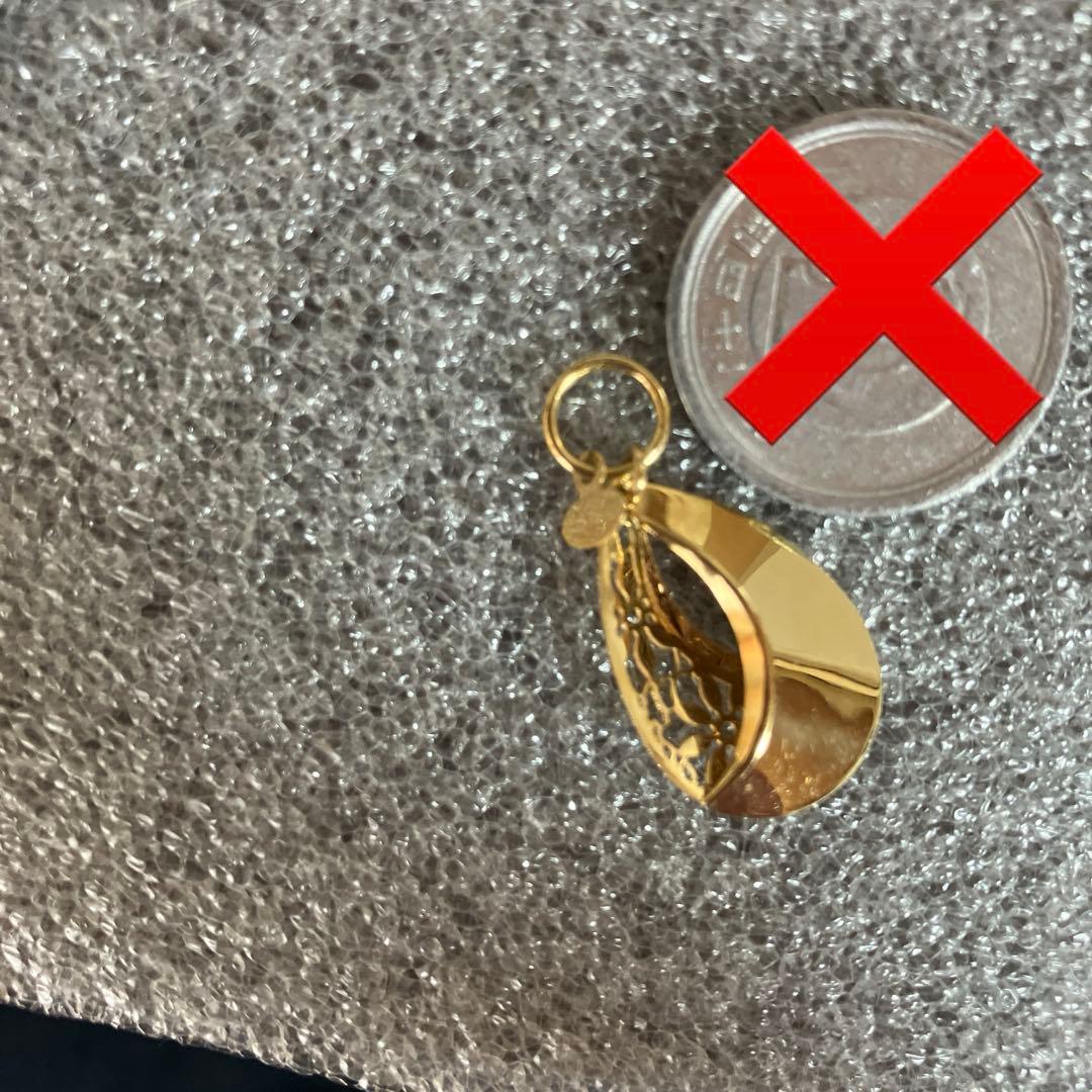 GSTV フィリグラーナピアリングチャーム（ペンダントトップ）k18YG