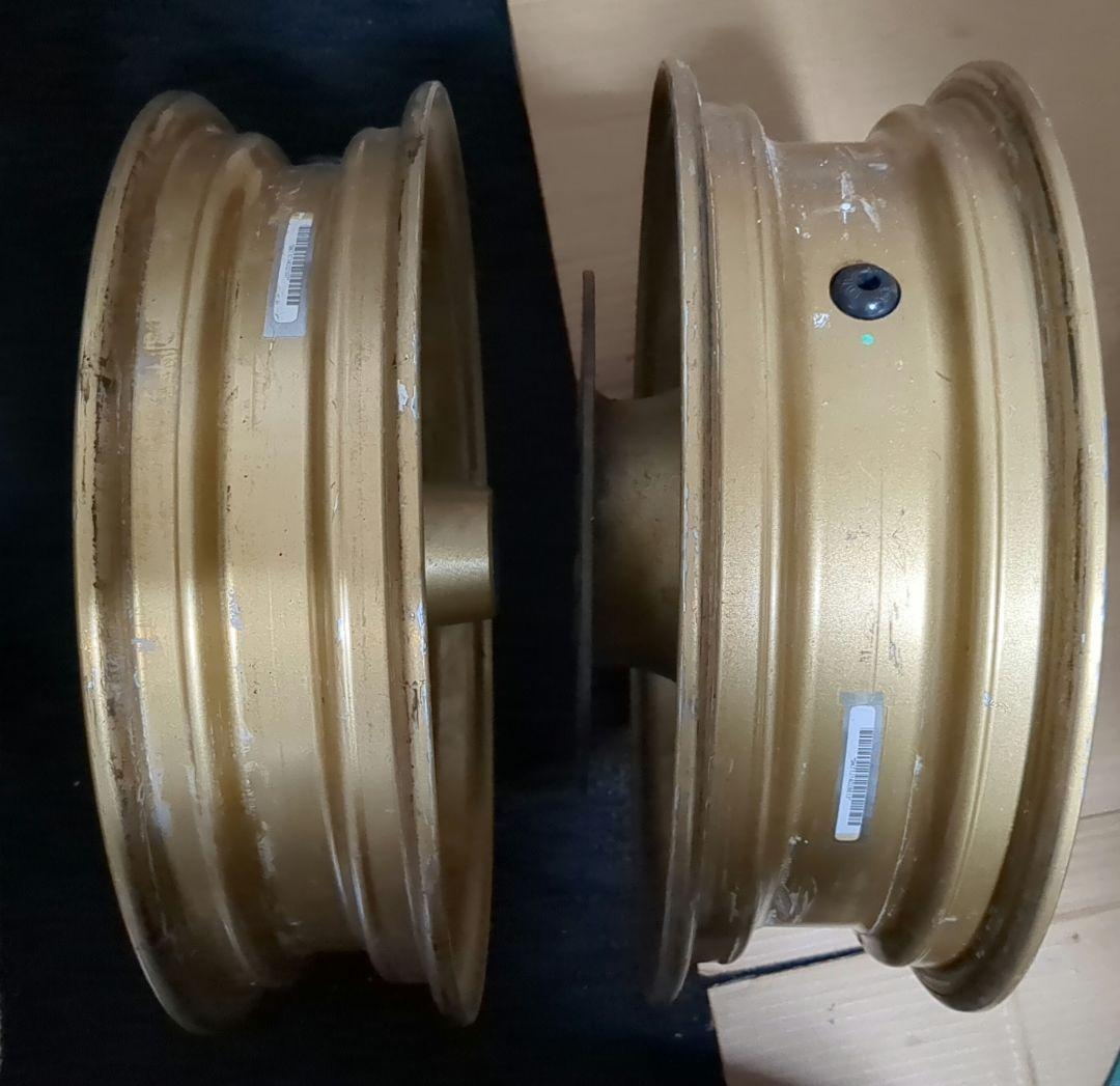 JC61 グロム前後純正ホイール