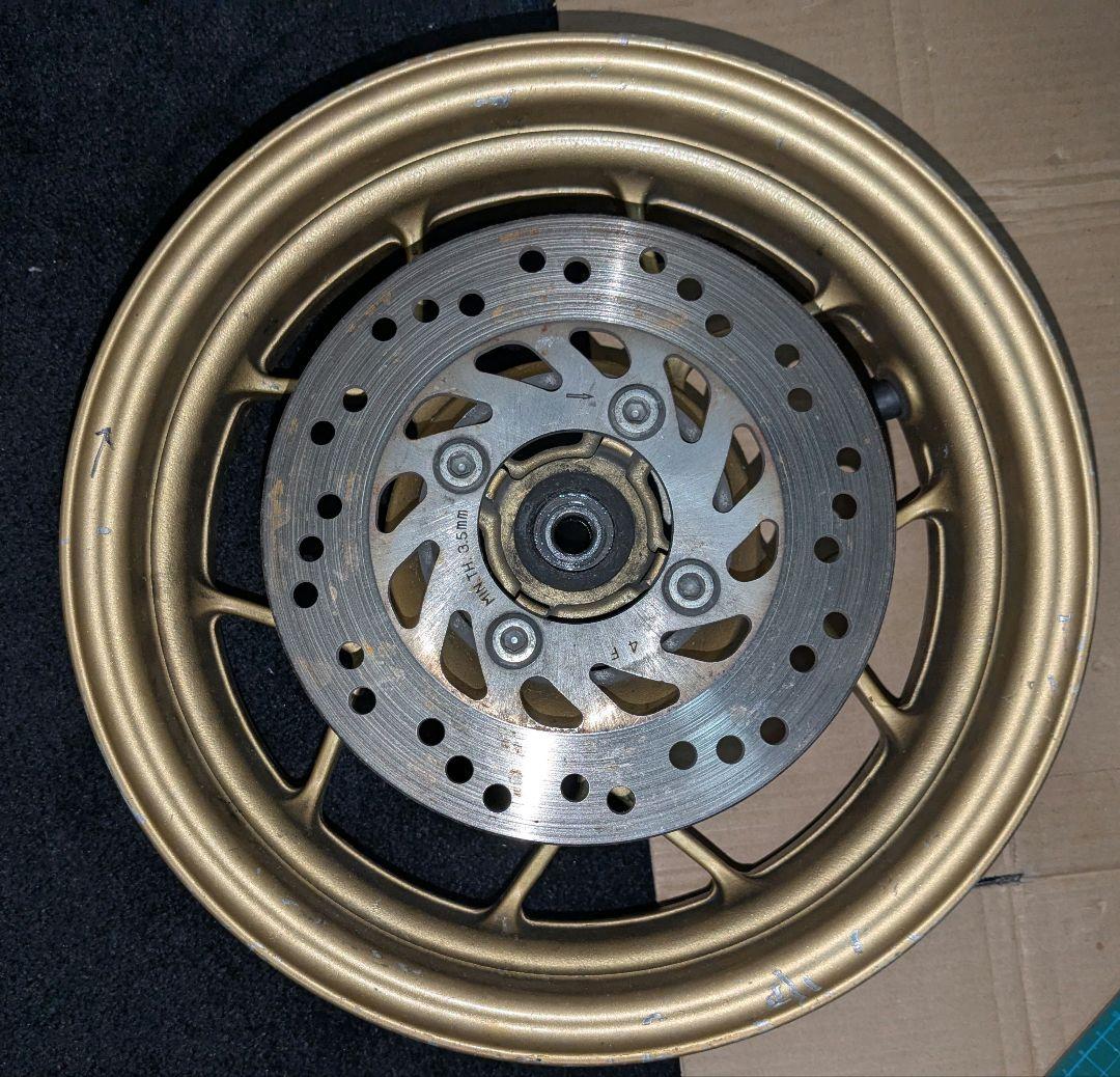 JC61 グロム前後純正ホイール