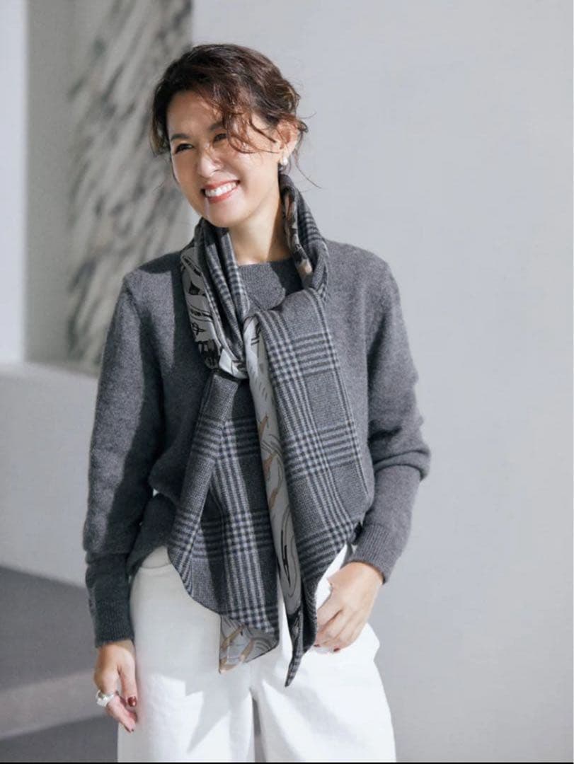 新品　manipuri for AMARC リバーシブルストール　大草直子