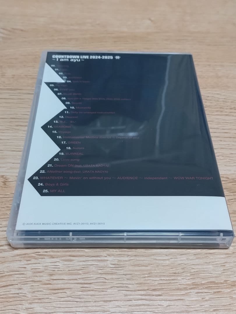 浜崎あゆみ　カウントダウンライブ　２０２４ー２０２５