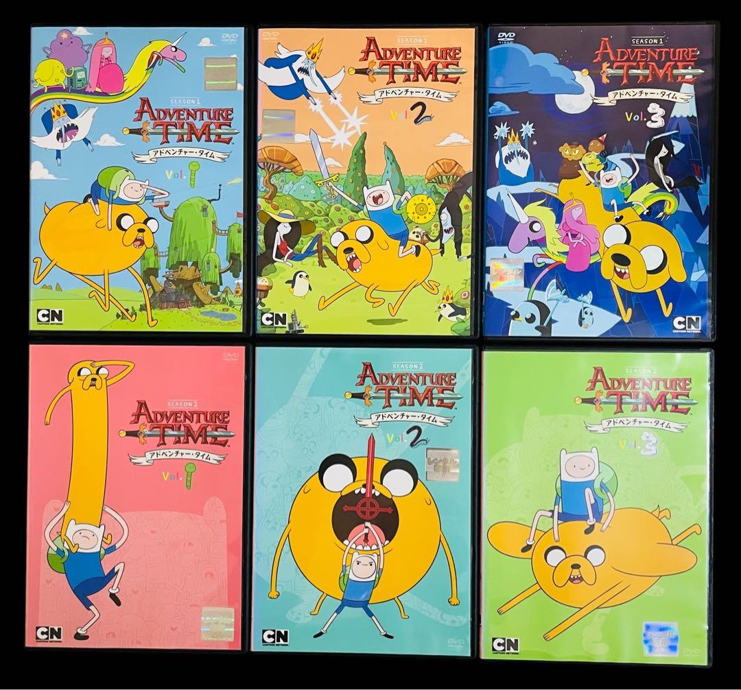 【全巻セット】アドベンチャー・タイム season1-4 DVD全12巻
