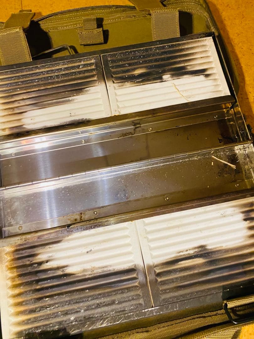 ユニフレーム　ユニセラTG-Ⅲ、ユニセラ熱燗あぶり台、キャリーケース