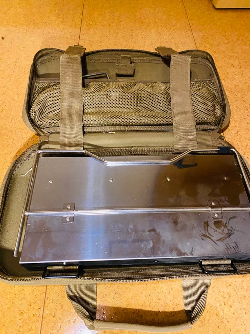 ユニフレーム　ユニセラTG-Ⅲ、ユニセラ熱燗あぶり台、キャリーケース