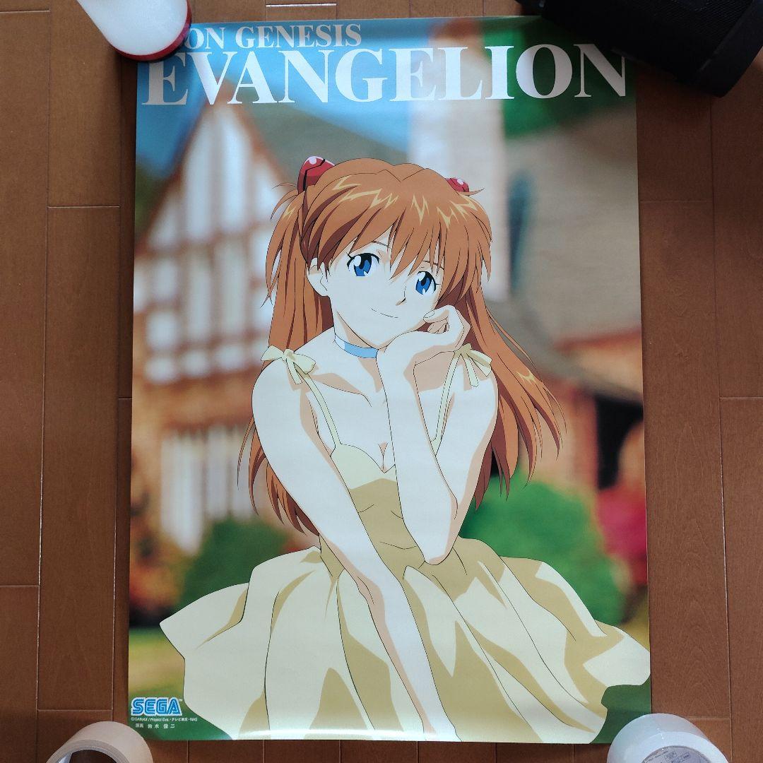 SEGA プライズ 新世紀エヴァンゲリオン ポスター８種類セット