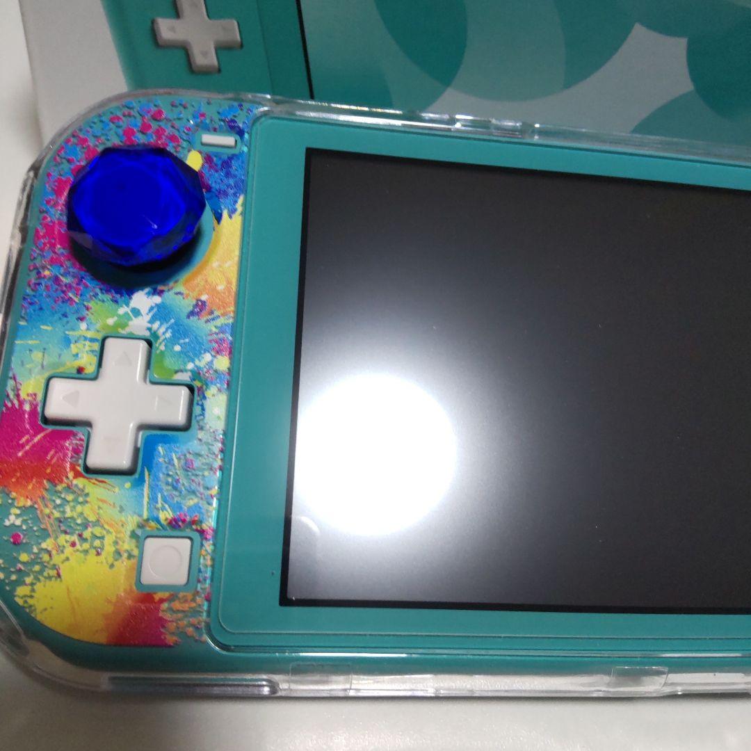 Nintendo Switch Lite ターコイズ カラフルデザイン