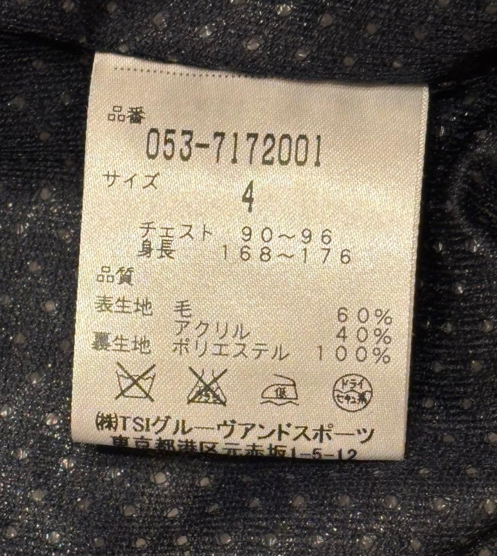 PEARLY GATES パーリーゲイツ ニットジップアップジャケット サイズ4