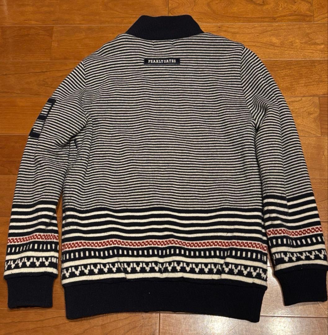 PEARLY GATES パーリーゲイツ ニットジップアップジャケット サイズ4