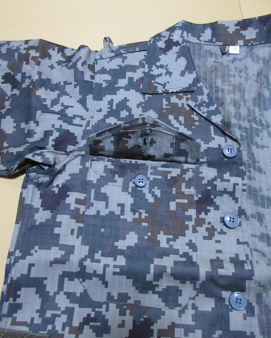 ５Ａ：航空自衛隊デジタル迷彩の迷彩服上下セット（V/Cリップストップ）