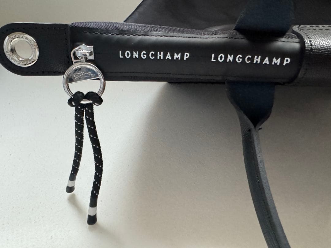 LONGCHAMP ブラック ビジネスバッグ