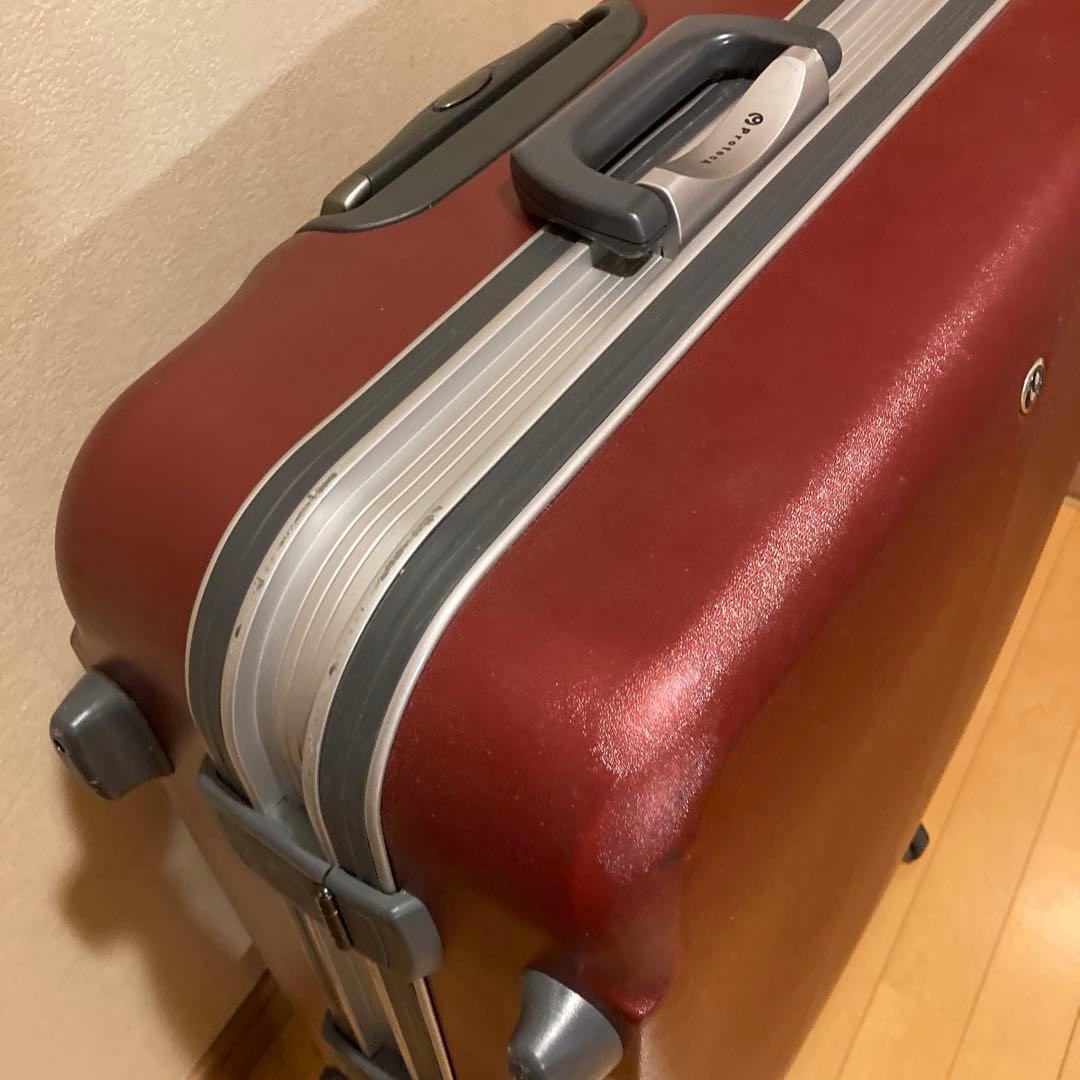 プロテカ　スーツケース　エキノックス 92リットル クランベリーレッド
