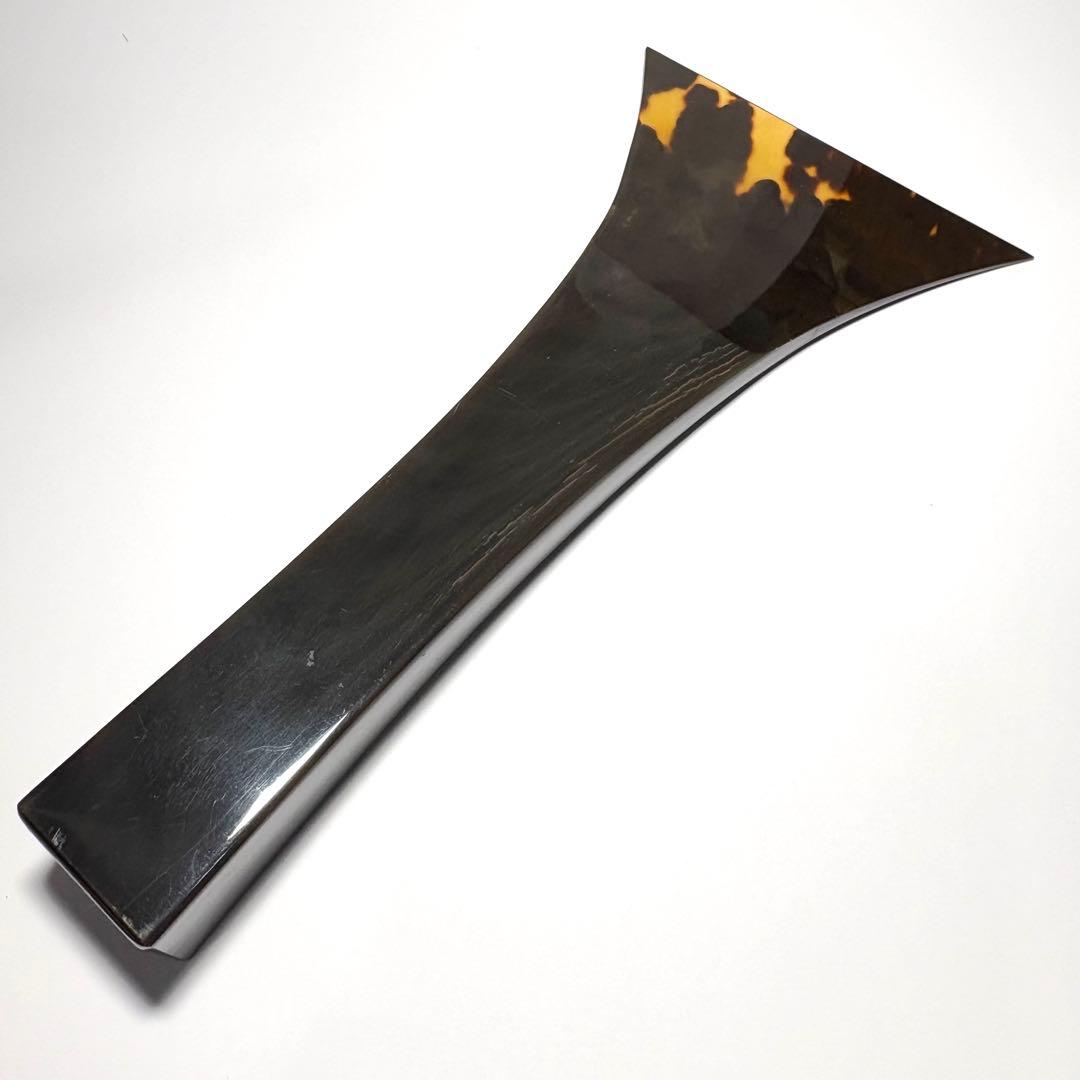 n*n様 本鼈甲 三味線撥 撥先約89mm 全長180mm 重量118g 高級天