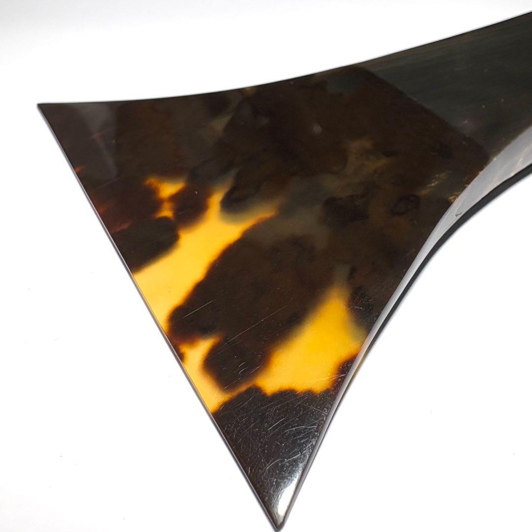 n*n様 本鼈甲 三味線撥 撥先約89mm 全長180mm 重量118g 高級天