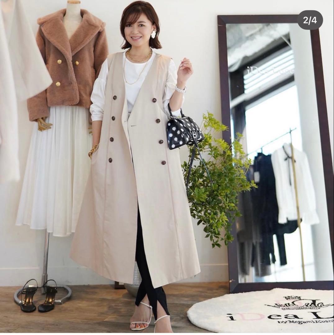 【イデアルーチェ】最終価格 5way ケープトレンチコート 【お値下げします‼️】