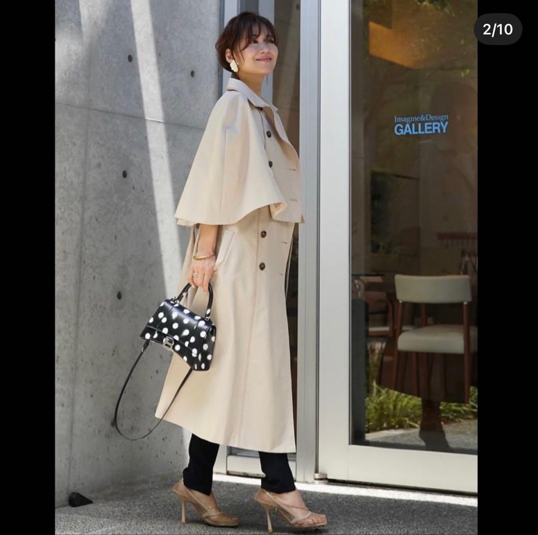 【イデアルーチェ】最終価格 5way ケープトレンチコート 【お値下げします‼️】