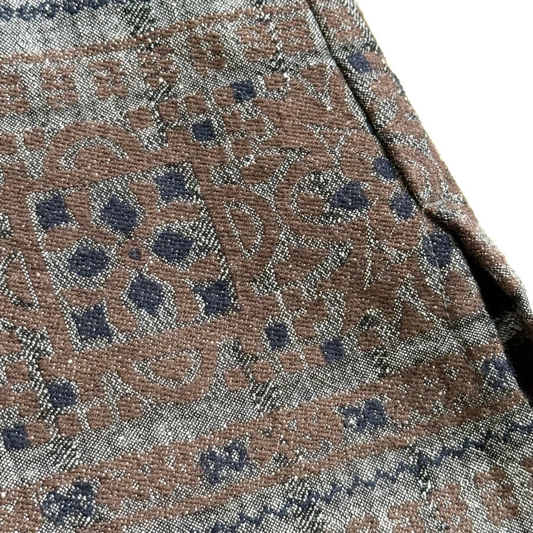 フォロー割☆プランテーション コットンリネン刺繍チュニックワンピース 七分袖