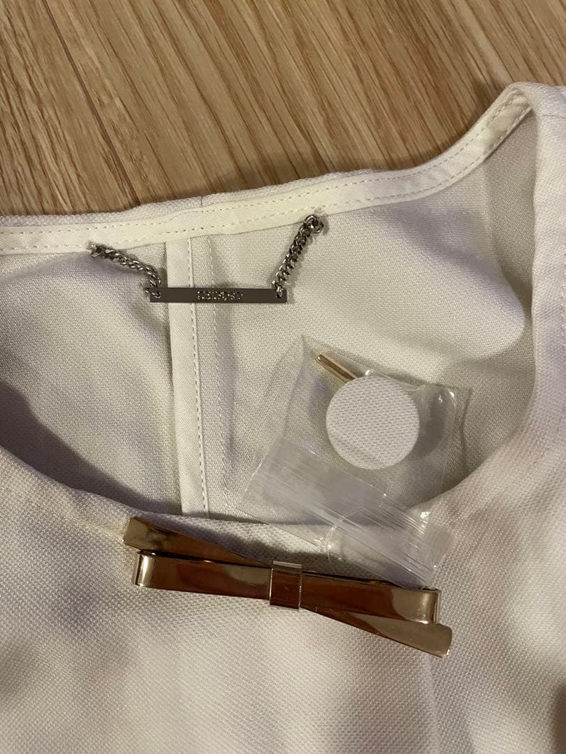 セルフォード　リボンディテールケープジャケット