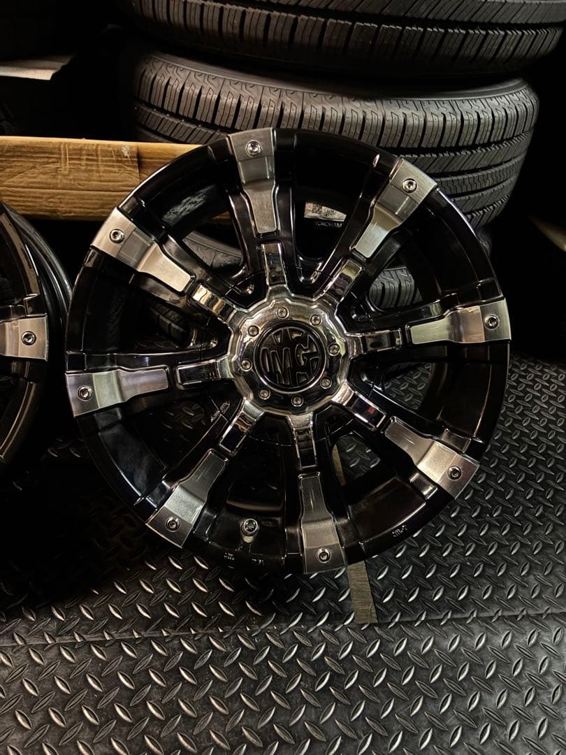 ◇送料込み◇ 16inch×7.0J クリムゾンMGビースト 中古ホイール4本